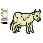 Free Cow Embroidery Design